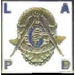MASON PINS LAPD LOS ANGELES, CA POLICE DEPARTMENT MASONIC PIN